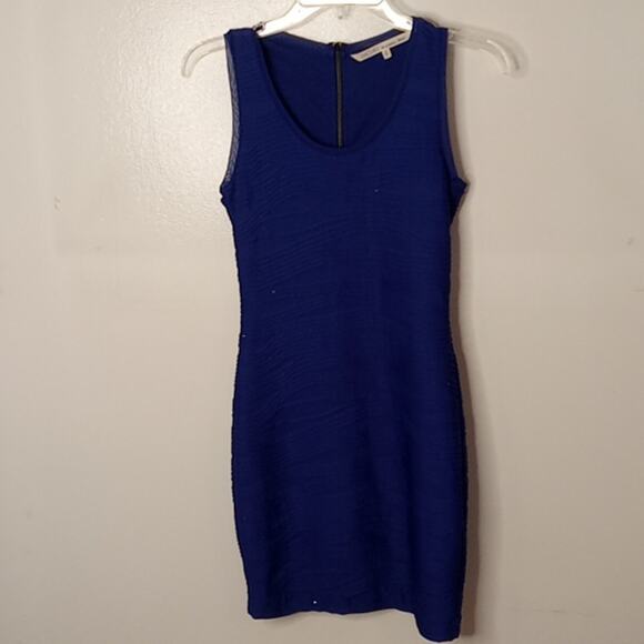 RACHEL Roy Sleeveless Indigo Blue XS  Bodycon Dress. Party, Dressy. - Picture 1 of 7